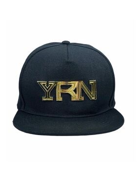 YRN Migos Yung Rich Nation Gold Logo SnapBack Hat - One Size